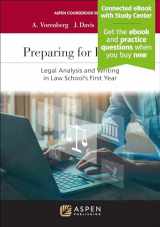 9781543809282-1543809286-Preparing for Practice: Subtitle Legal Analysis and Writing in Law School's First Year [Connected eBook with Study Center] (Aspen Coursebook Series)