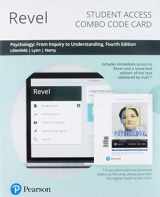 9780135255186-013525518X-Psychology: From Inquiry to Understanding -- Revel + Print Combo Access Code