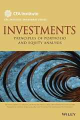 9780470915806-0470915803-Investments: Principles of Portfolio and Equity Analysis