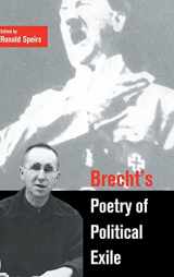 9780521782159-0521782155-Brecht's Poetry of Political Exile (Cambridge Studies in German)
