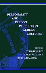 9780805828139-0805828133-Personality and Person Perception Across Cultures