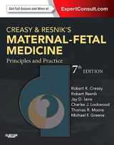 9781455711376-1455711373-Creasy and Resnik's Maternal-Fetal Medicine: Principles and Practice (MATERNAL-FETAL MEDICINE (CREASY))