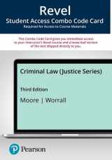 9780135778050-0135778050-Revel for Criminal Law (Justice Series) -- Combo Access Card (3rd Edition)