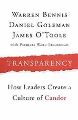 9781118771648-1118771648-Transparency: How Leaders Create a Culture of Candor