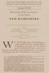 9780870208232-0870208233-The Documentary History of the Ratification of the Constitution, Volume 28: Ratification of the Constitution by the States: New Hampshire (Volume 28)