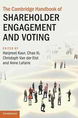 9781108830881-1108830889-The Cambridge Handbook of Shareholder Engagement and Voting (Cambridge Law Handbooks)