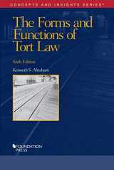 9781647083076-1647083079-The Forms and Functions of Tort Law (Concepts and Insights)