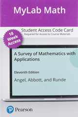 9780135740330-0135740339-Survey of Mathematics with Applications, A -- MyLab Math with Pearson eText Access Code