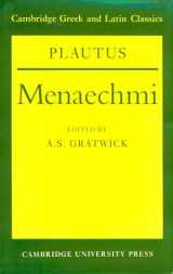 9780521341622-0521341620-Plautus: Menaechmi (Cambridge Greek and Latin Classics)
