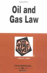 9780314144553-0314144552-Oil and Gas Law in a Nutshell