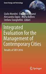 9783319782706-3319782703-Integrated Evaluation for the Management of Contemporary Cities: Results of SIEV 2016 (Green Energy and Technology)