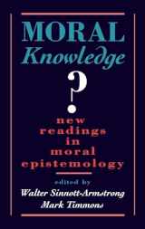 9780195089882-019508988X-Moral Knowledge?: New Readings in Moral Epistemology