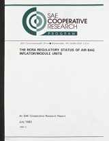 9781560913115-1560913118-Educational Paper on the Rcra Regulatory Status of Air Bag Inflator/Module Units (Sae Cooperative Research Program, No 5)