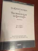 9780314265951-0314265953-Teacher's Manual to Modern Law of Contracts