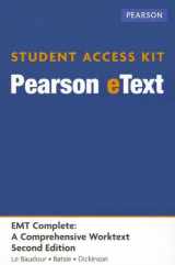 9780133369502-0133369501-EMT Complete Pearson eText Access Code: A Comprehensive Worktext (Pearson eText (Access Codes))