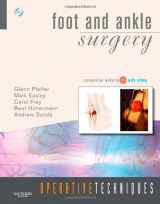 9781416032809-1416032800-Operative Techniques: Foot and Ankle Surgery: Book, Website and DVD