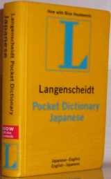 9781585730384-1585730386-Langenscheidt's Pocket Dictionary Japanese/English English/Japanese