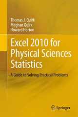 9783319006291-3319006290-Excel 2010 for Physical Sciences Statistics: A Guide to Solving Practical Problems