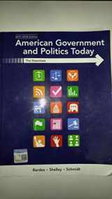 9781337091213-1337091219-American Government and Politics Today: Essentials 2017-2018 Edition