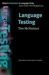 9780194372220-0194372227-Language Testing (Oxford Introduction to Language Series)