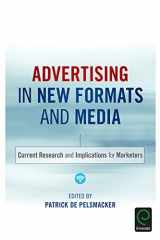 9781785603136-1785603132-Advertising in New Formats and Media: Current Research and Implications for Marketers