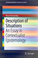 9783030001537-3030001539-Description of Situations: An Essay in Contextualist Epistemology (SpringerBriefs in Philosophy)