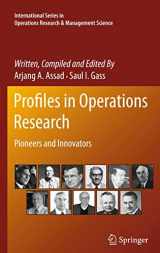 9781441962805-1441962808-Profiles in Operations Research: Pioneers and Innovators (International Series in Operations Research & Management Science, 147)