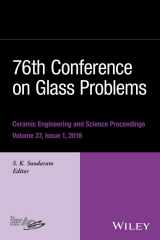 9781119274995-1119274990-76th Conference on Glass Problems, Version A: A Collection of Papers Presented at the 76th Conference on Glass Problems, Greater Columbus Convention ... (Ceramic Engineering and Science Proceedings)