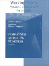 9780256169324-0256169322-Working Papers for Use With Fundamental Accounting Principles: Chapter 1-12