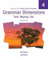 9781413027525-1413027520-Grammar Dimensions 4 with Infotrac: Form, Meaning, and Use (Grammar Dimensions: Form, Meaning, Use)
