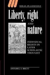 9780521543408-0521543401-Liberty, Right and Nature: Individual Rights in Later Scholastic Thought (Ideas in Context, Series Number 44)