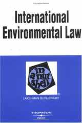 9780314144096-0314144099-International Environmental Law in a Nutshell (Nutshell Series)