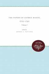 9780807897683-080789768X-The Papers of George Mason, 1725-1792: Volume I (Published by the Omohundro Institute of Early American History and Culture and the University of North Carolina Press, 1)