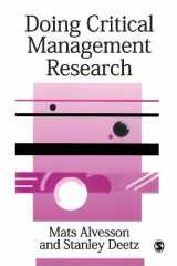 9780761953333-0761953337-Doing Critical Management Research (SAGE series in Management Research)