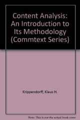 9780803914971-0803914970-Content Analysis: An Introduction to Its Methodology (Commtext Series)