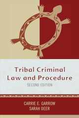 9781442232297-1442232293-Tribal Criminal Law and Procedure (Tribal Legal Studies)