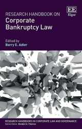 9781803920061-1803920068-Research Handbook on Corporate Bankruptcy Law (Research Handbooks in Corporate Law and Governance series)