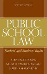 9780205579372-020557937X-Public School Law: Teachers' and Students' Rights