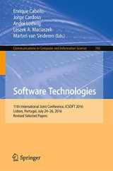 9783319625683-3319625683-Software Technologies: 11th International Joint Conference, ICSOFT 2016, Lisbon, Portugal, July 24-26, 2016, Revised Selected Papers (Communications in Computer and Information Science)