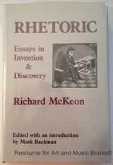 9780918024497-0918024498-Rhetoric: Essays in Invention and Discovery