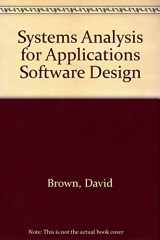 9780816211609-0816211604-Systems Analysis for Applications Software Design