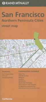 9780528007668-0528007661-San Francisco, northern peninsula cities street map, CA Rand McNally (Orange Cover)