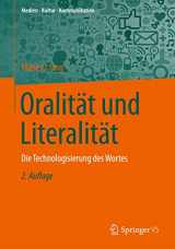 9783658109714-3658109718-Oralität und Literalität: Die Technologisierung des Wortes (Medien • Kultur • Kommunikation) (German Edition)