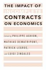 9780199826216-0199826218-The Impact of Incomplete Contracts on Economics