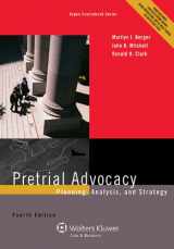 9781454822318-1454822317-Pretrial Advocacy: Planning, Analysis, and Strategy, Fourth Edition (Aspen Coursebook)