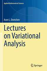 9783030799137-3030799131-Lectures on Variational Analysis (Applied Mathematical Sciences)