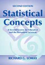 9780805839609-0805839607-Statistical Concepts: A Second Course for Education and the Behavioral Sciences