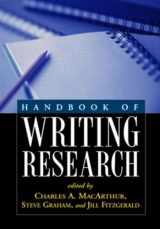 9781593851903-1593851901-Handbook of Writing Research, First Edition