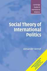 9780521469609-0521469600-Social Theory of International Politics (Cambridge Studies in International Relations, Series Number 67)