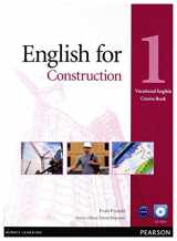 9781408269916-1408269910-English for Construction Level 1 Coursebook and CD-ROM Pack (Vocational English Course Book)